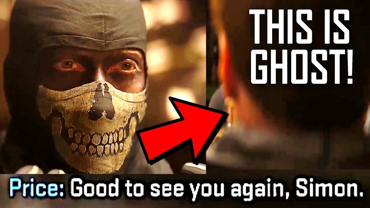 Ghost face reveal cutscene MW2 Ghost takes off his mask Modern Warfare 2! Simon Ghost Riley Campaign