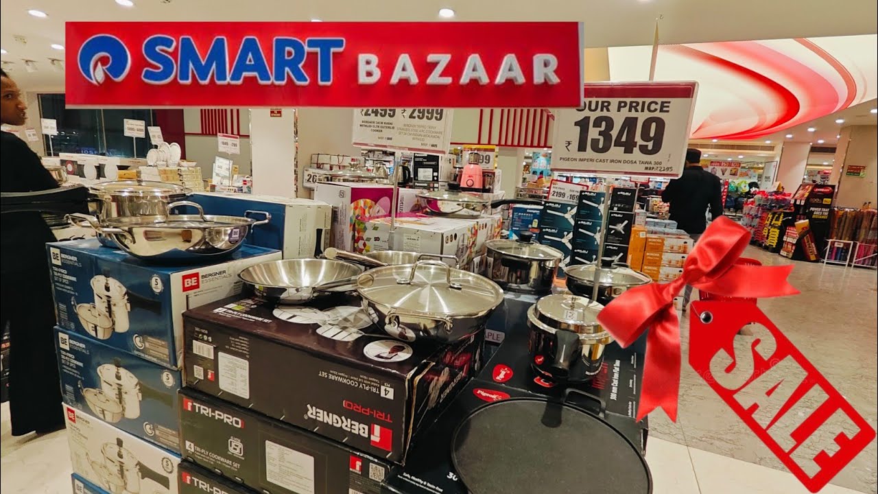 🤩Reliance Smart Bazaar Full paisa Vasool Sale |🔥Smart bazaar Clearance sale Flat 80% Off Sale