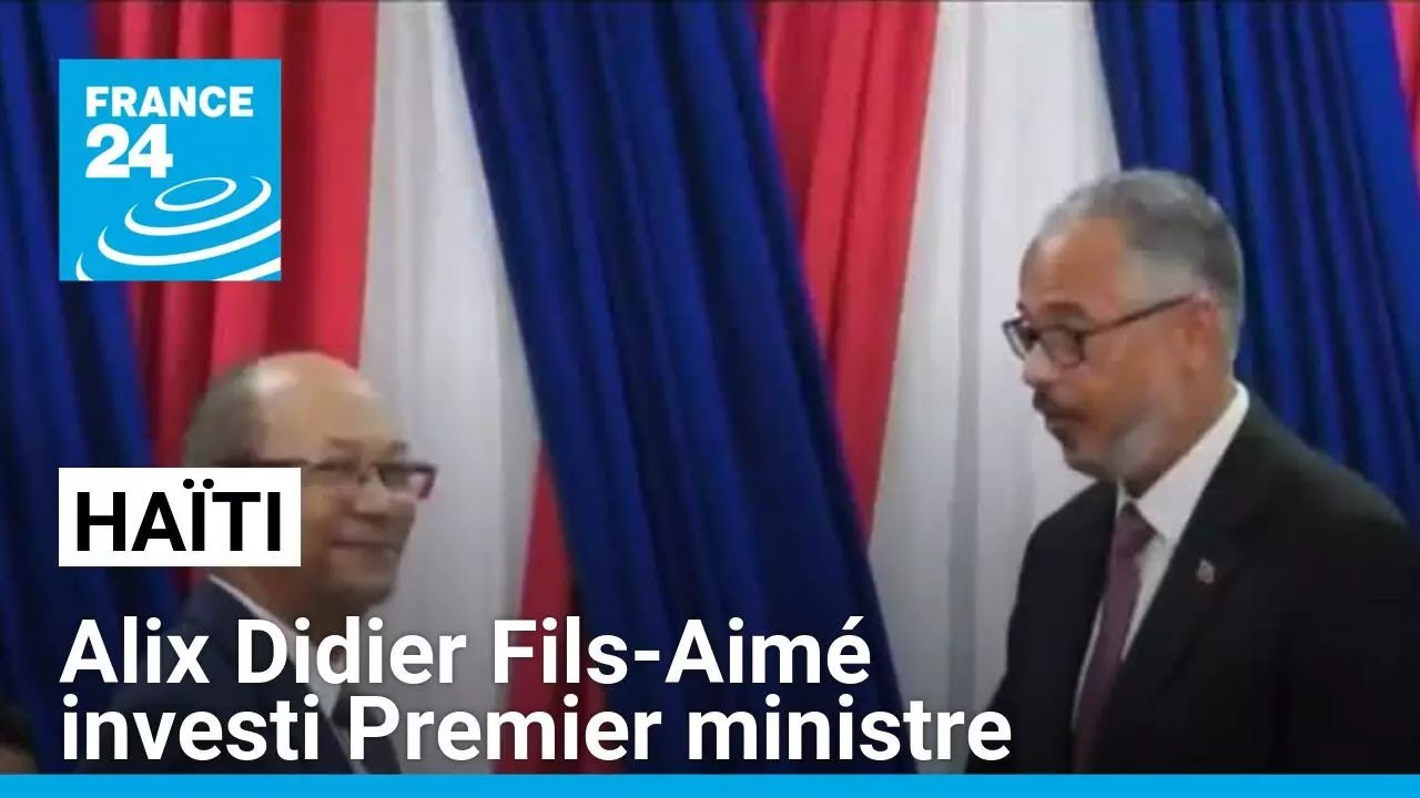 Ha&iuml;ti : Alix Didier Fils-Aim&eacute; investi Premier ministre &bull; FRANCE 24
