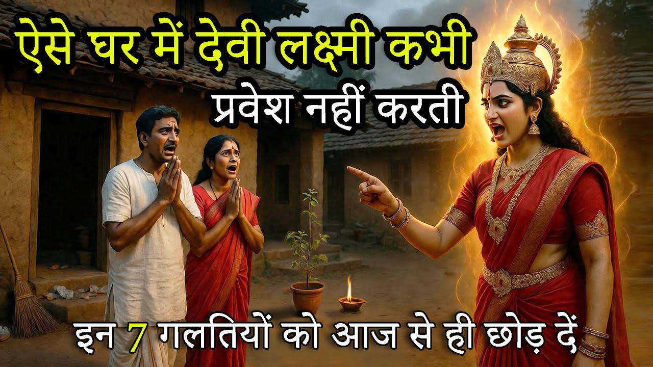 ऐसे घर में देवी लक्ष्मी कभी प्रवेश नहीं करती | Maa Lakshmi | Lakshmi Puja Mistakes DEADLY Your Home