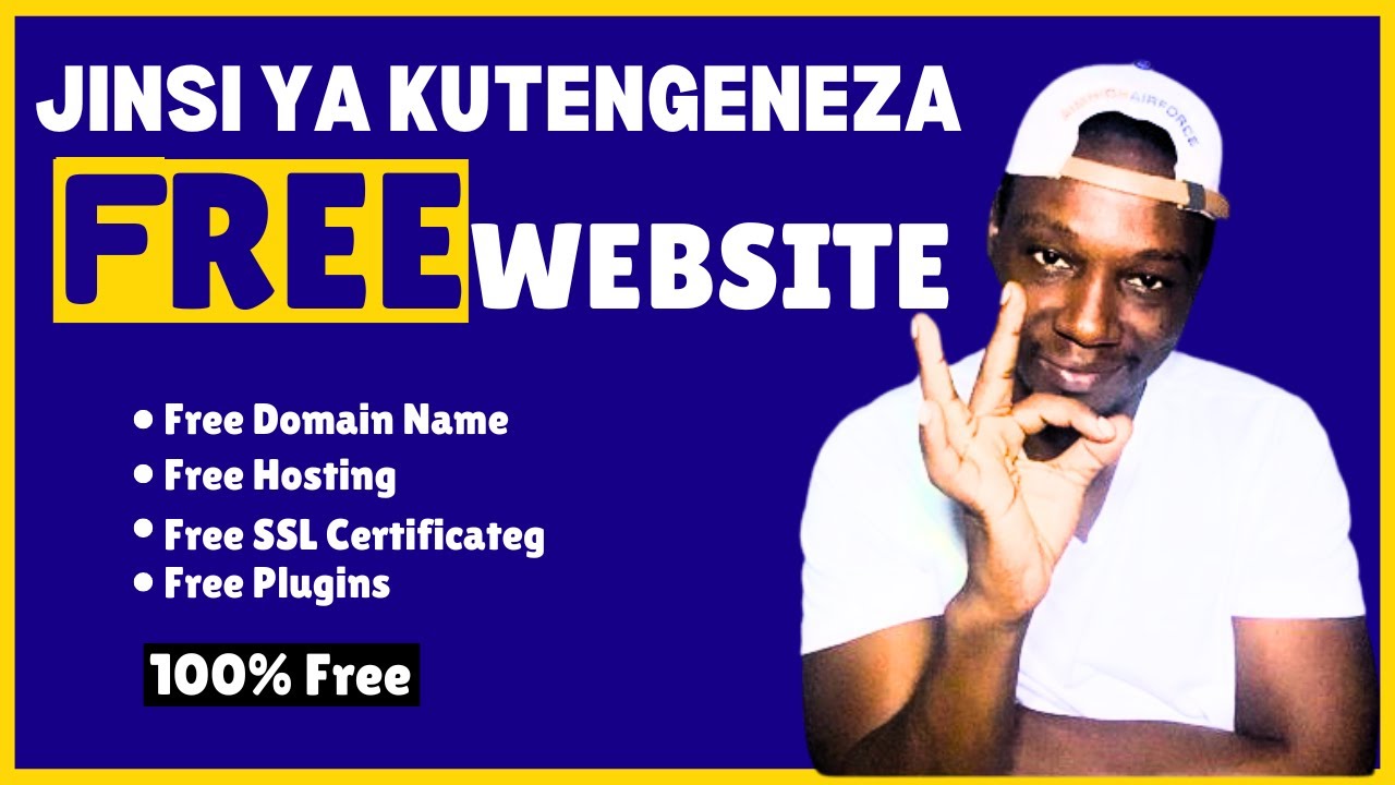 Jinsi Ya Kutengeneza Free Website | 2024
