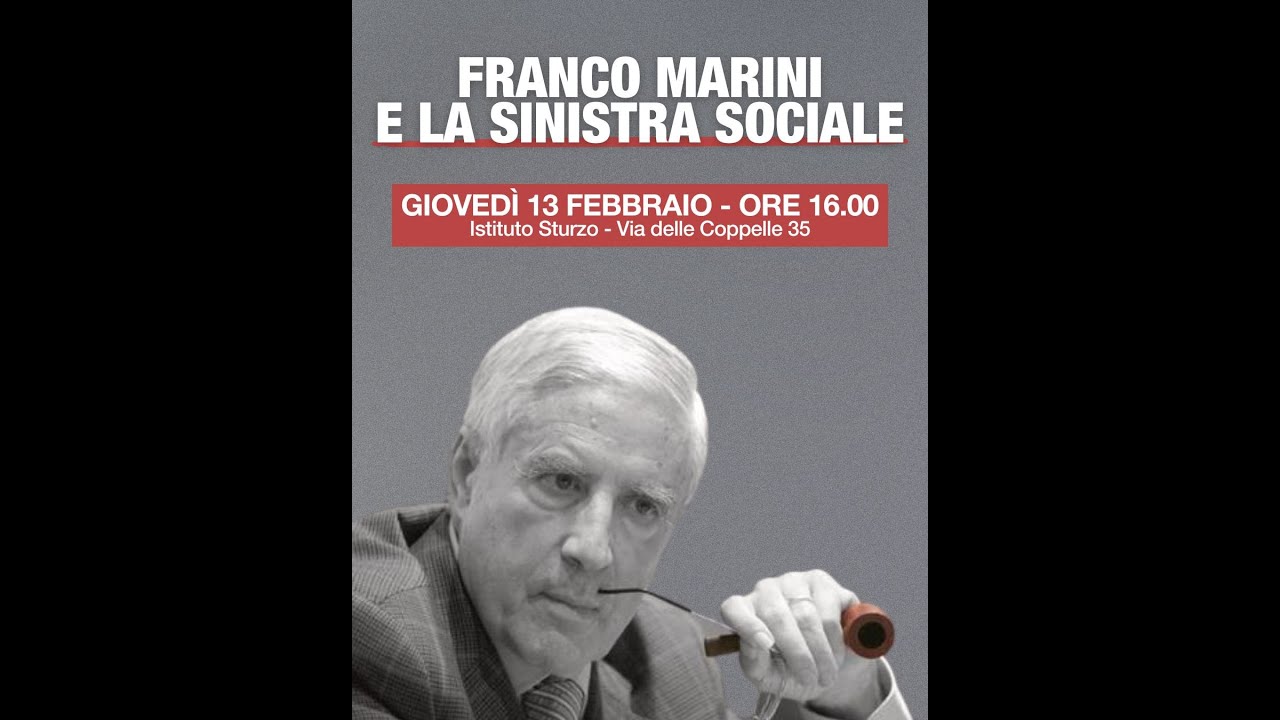 Franco Marini e la sinistra sociale