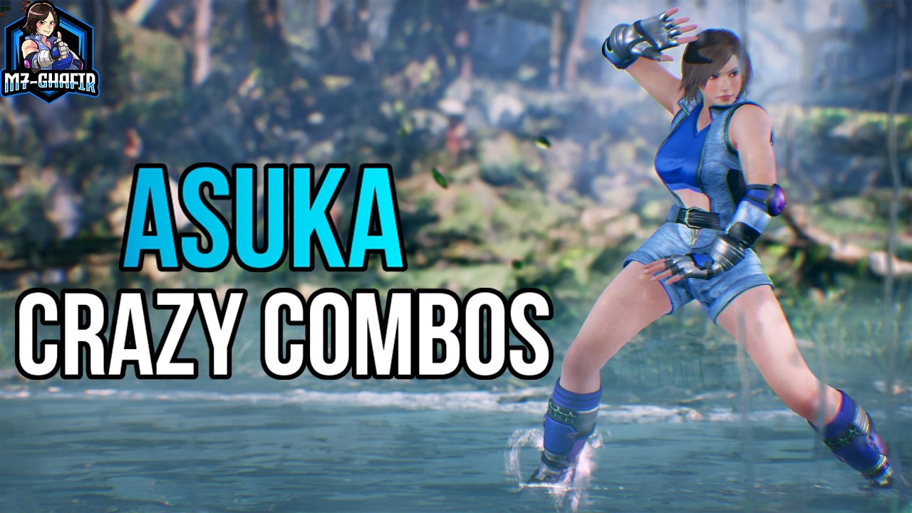 Tekken 8 Asuka Kazama Combos & Highlighted