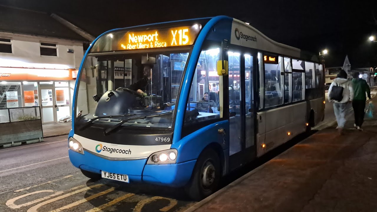 Thrash - Stagecoach South Wales 47969 - Route X15