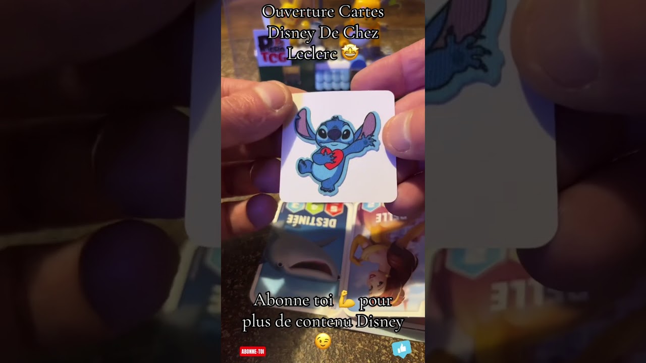 ‼️Ouverture Cartes Disney De Chez Leclerc 😱 