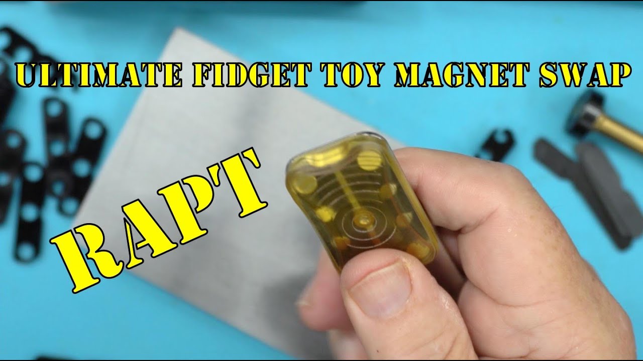 Ultimate Fidget Toy Magnet Swap + Knife Showcase