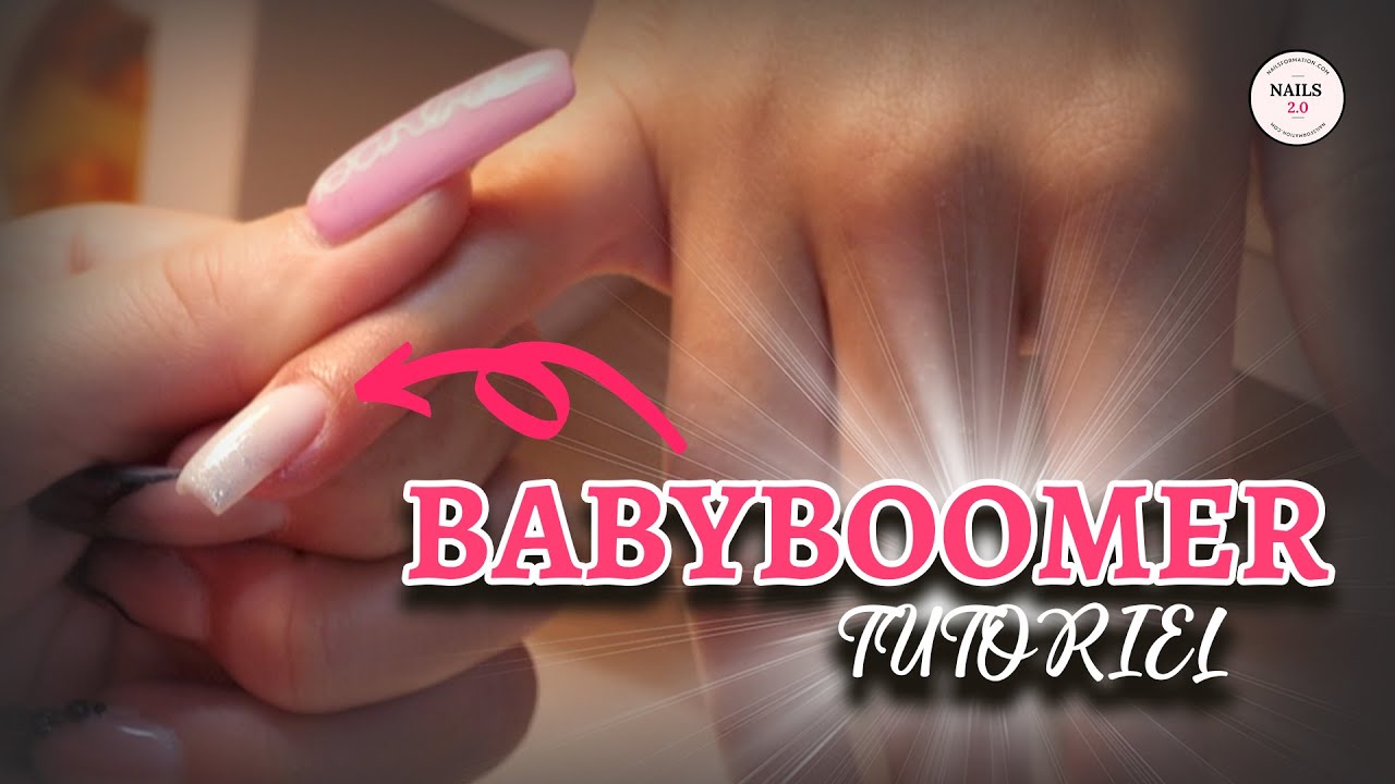 BABY BOOMER ⎮ TUTO SIMPLE 💗 - NAILS 2.0