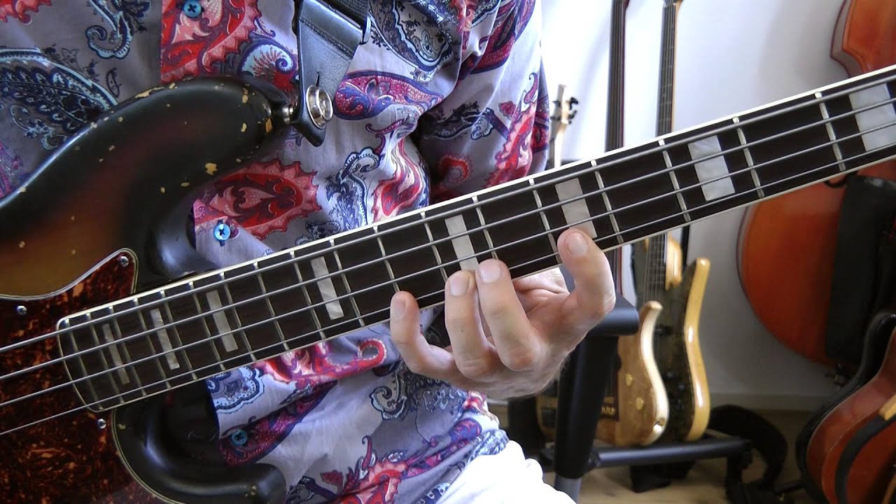 Spi0103 - Spielen wie JACO PASTORIUS #3 (WIE spielt er?) - German Bass Lesoon Tutorial