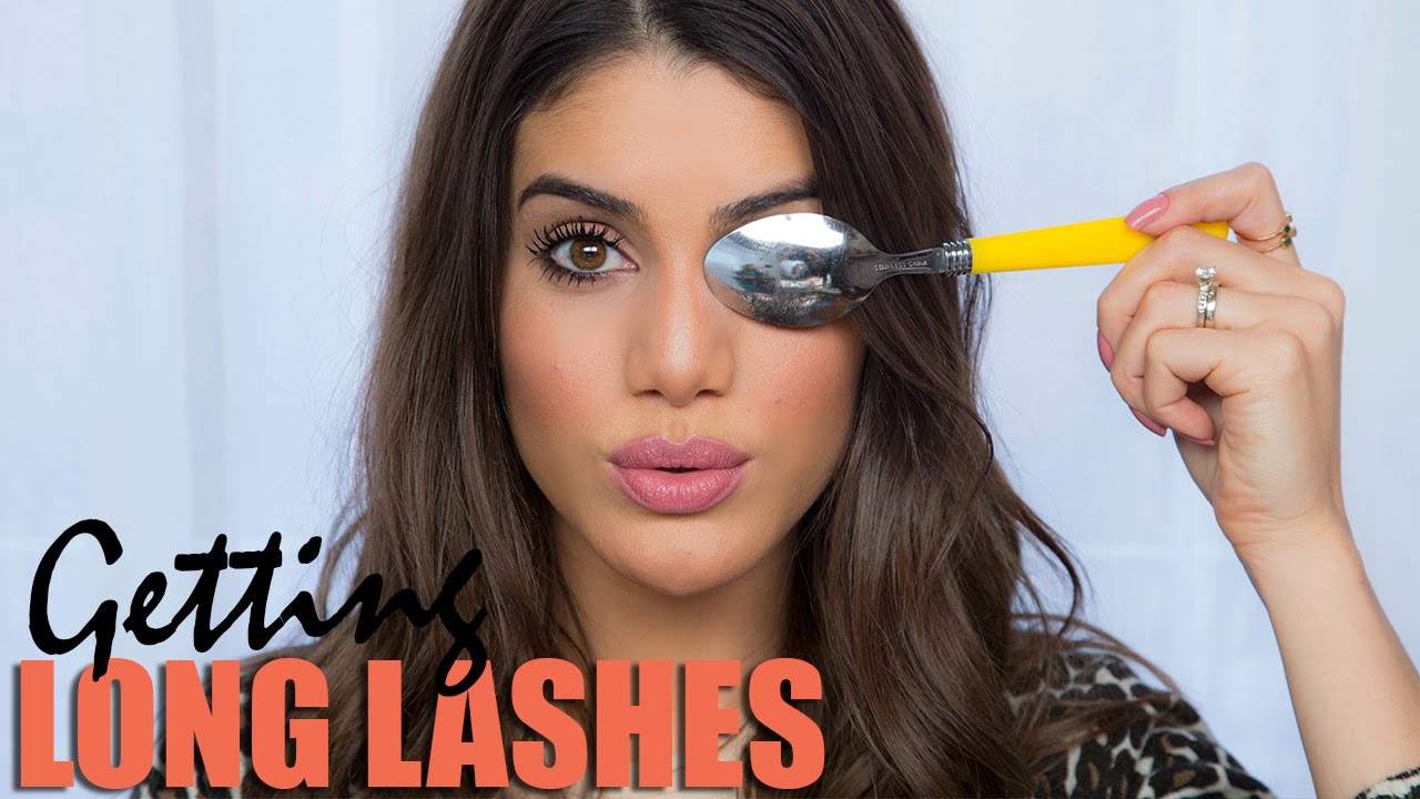 Longer Lashes Using a Spoon