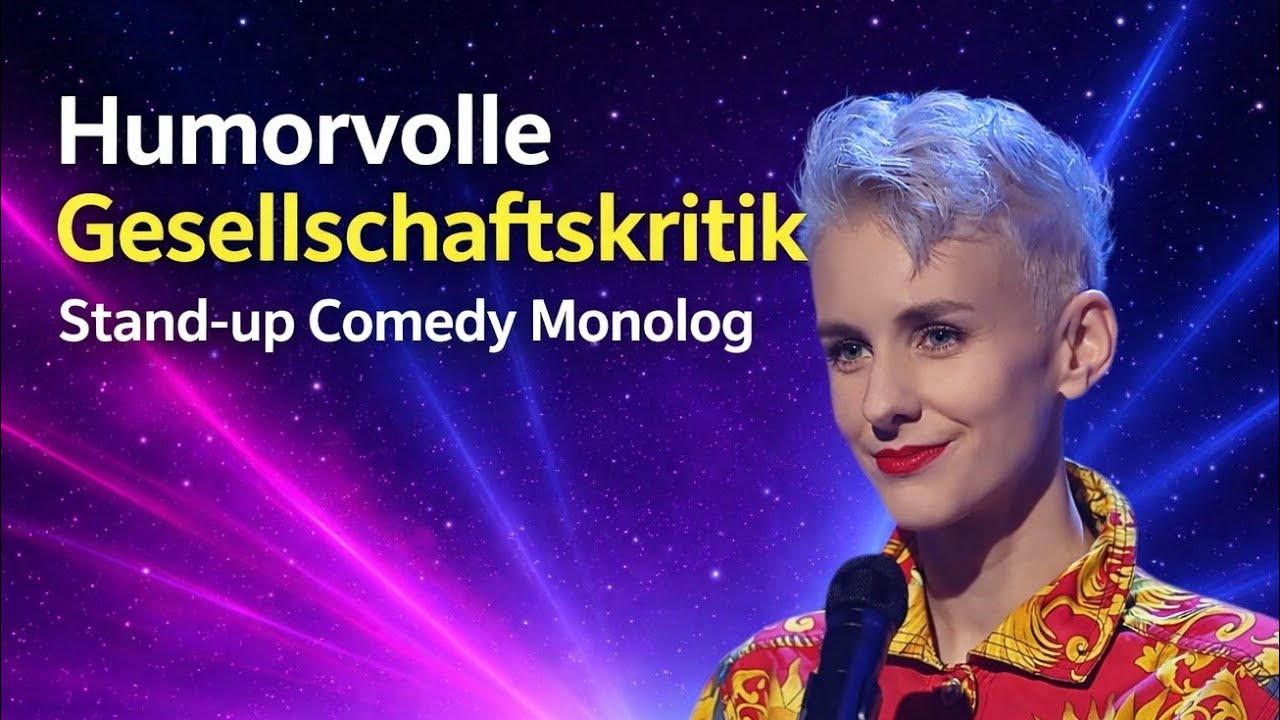 &bdquo;Humorvolle Gesellschaftskritik | Stand-up Comedy Monolog&ldquo;#lisaeckhart#comedy 