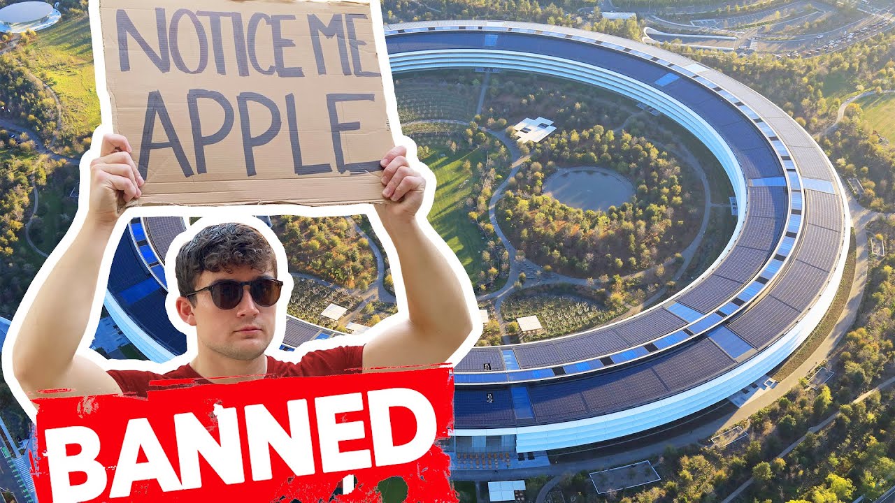 Apple BANS Us From Visiting Apple HQ (Apple Spaceship)