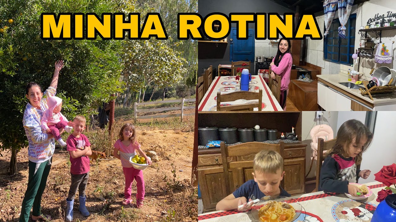 MINHA VIDA COMO M&Atilde;E DE TR&Ecirc;S E DONA DE CASA MORANDO NA RO&Ccedil;A