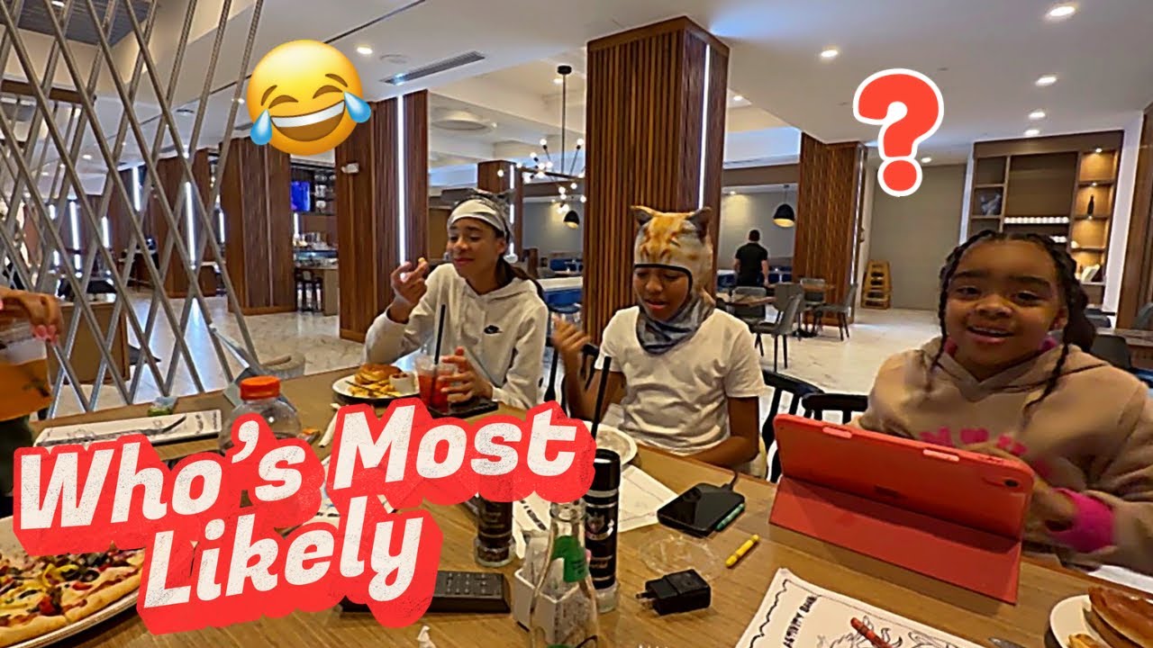 “Who’s Most Likely” These Kids say anything…. “My Babies” 