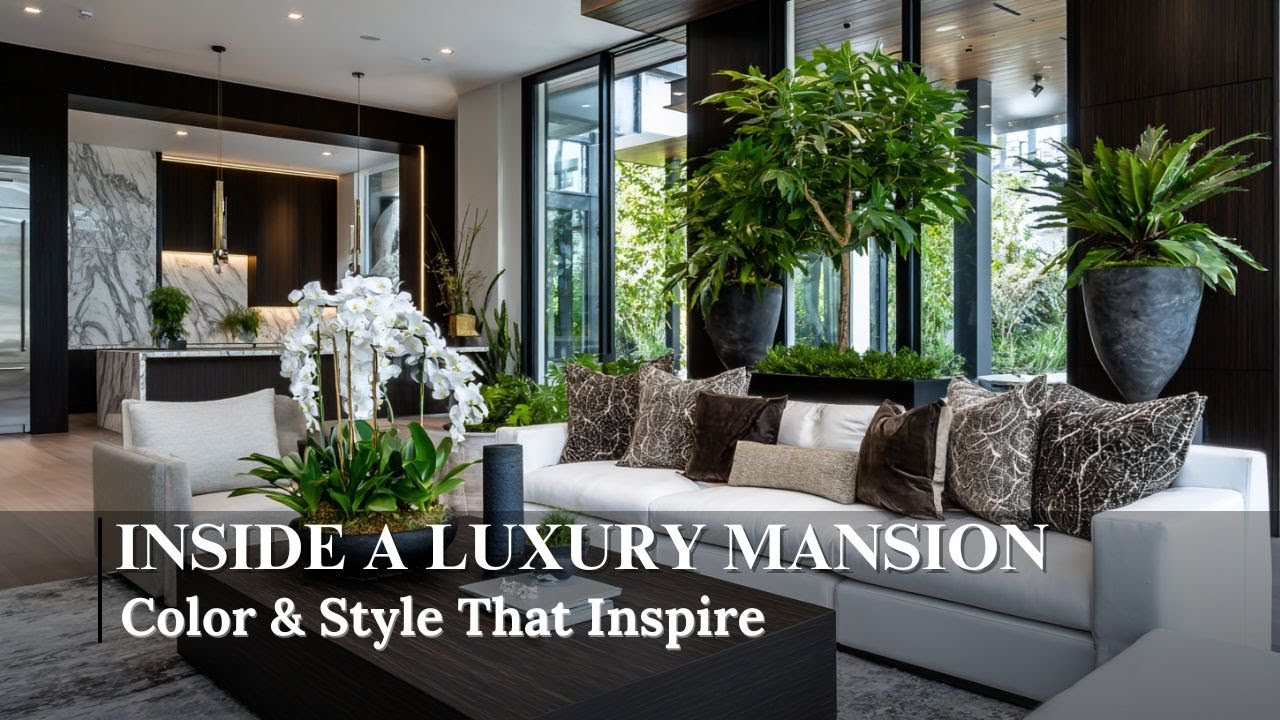 Luxury Modern Home Tour 2025   Sleek Furniture, Elegant Color Palettes & Stylish Interior Design