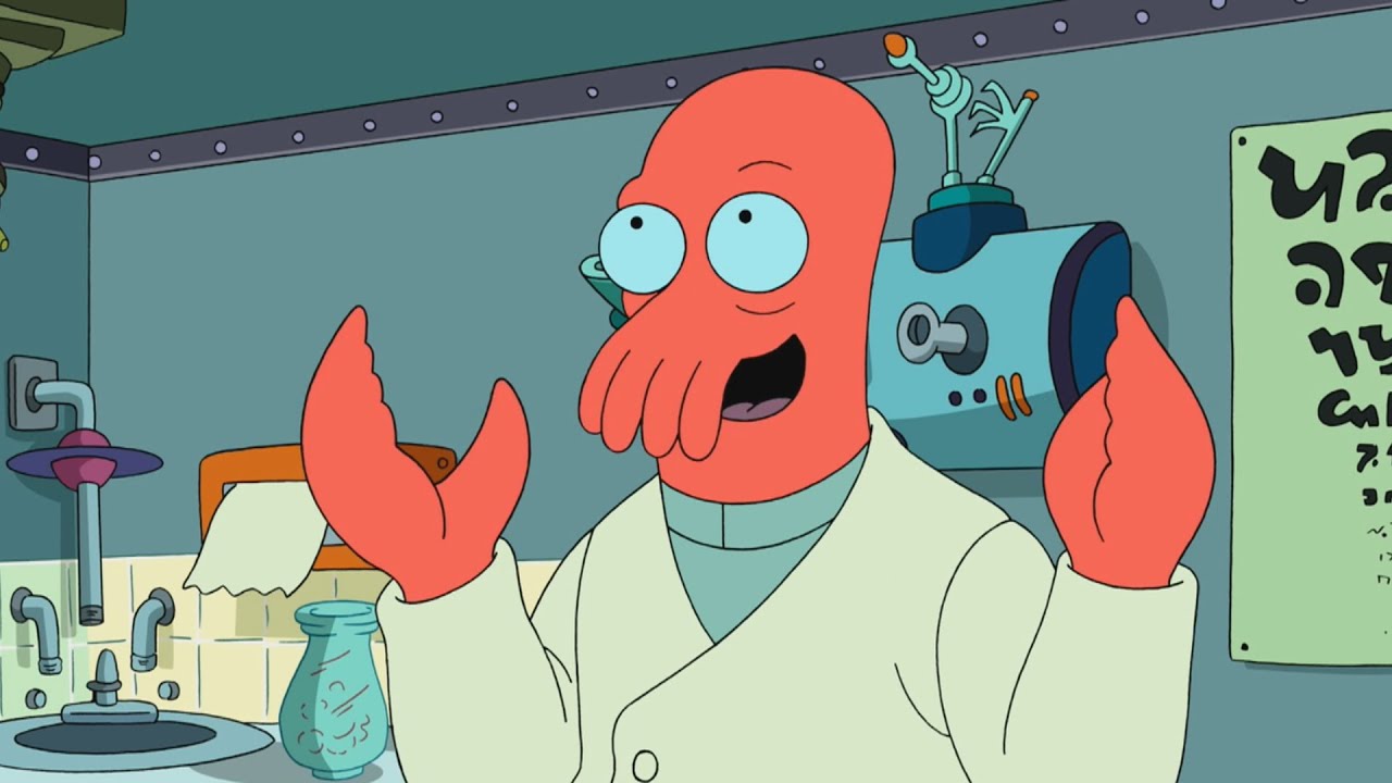 Zoidberg does surgery.