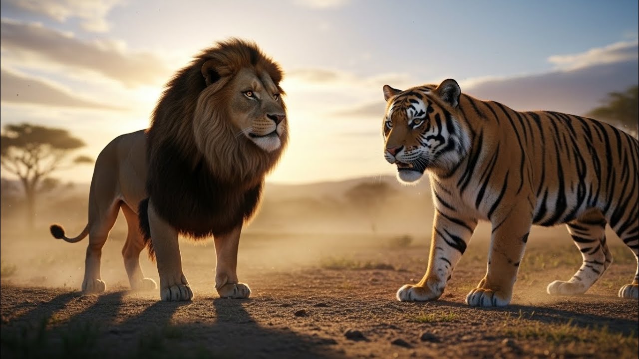 Mufasa🦁 vs Shere Khan🐯  !!! 🔥💫 CGI ANIMATED SHORT FLIM