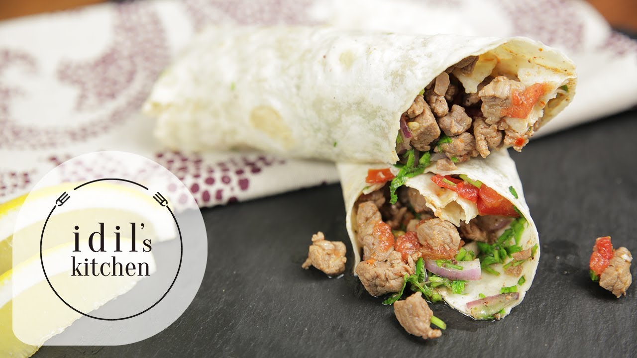 Tantuni; Turkish Beef Wrap Recipe | Turkish Street Food Recipes