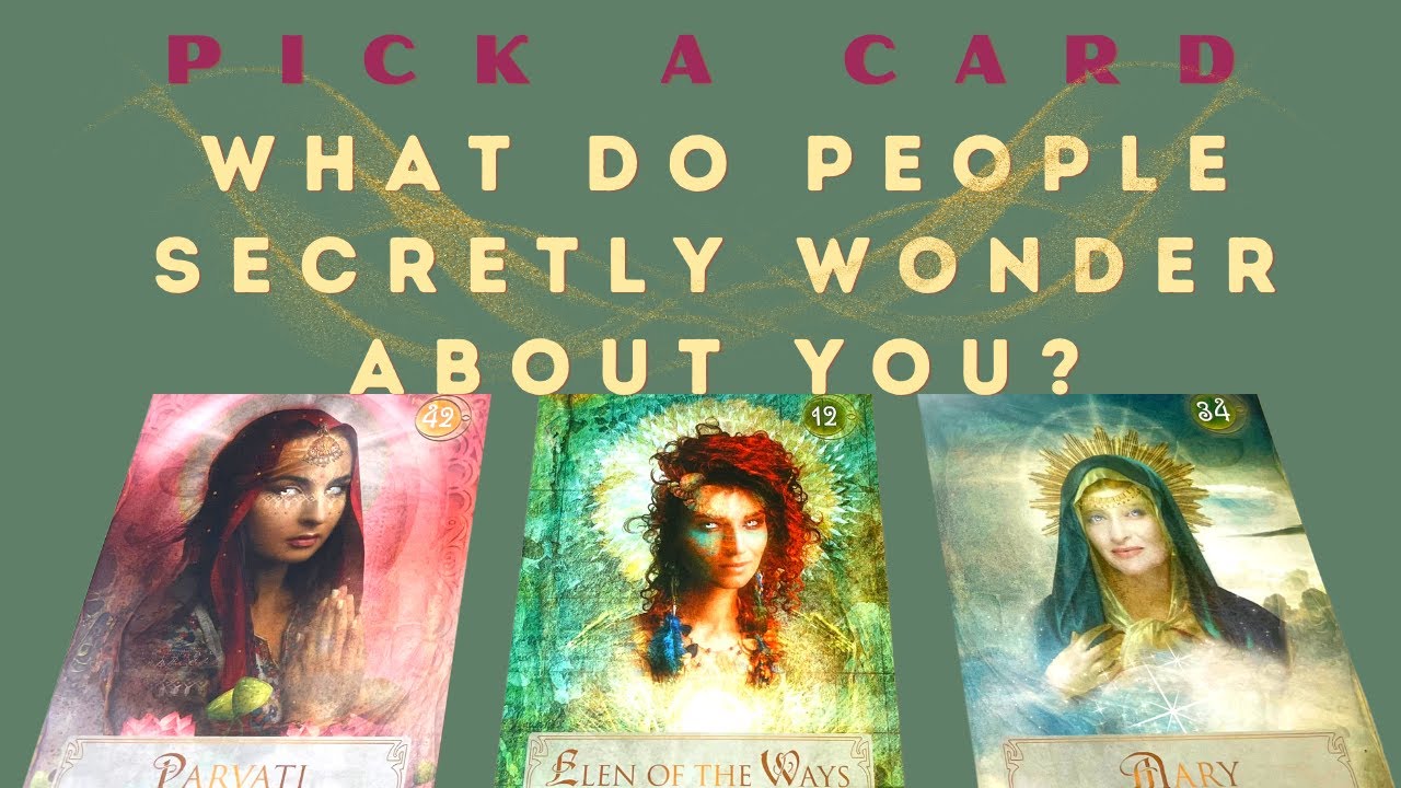 😌Pick A Card😌What Do People Secretly Wonder About You?💫✨And Messages From The Universe! ⚡️✨