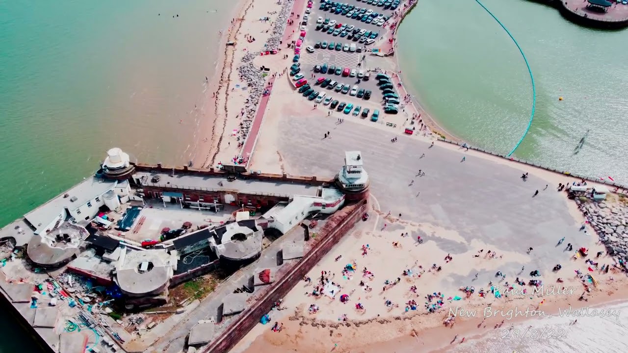 Drone - New Brighton, Wallasey