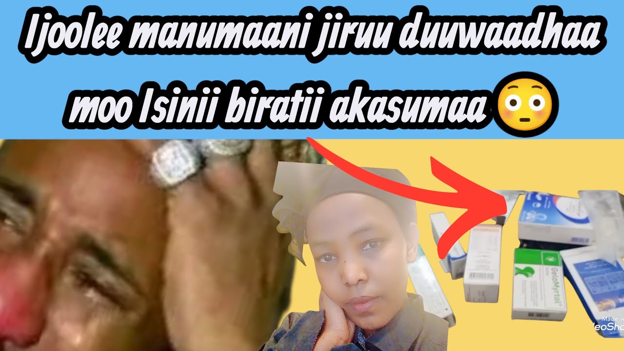 Ijoolee manumaani jiruu duuwaadhaa moo Isinii biratii akasumaa 😳🙆🤗