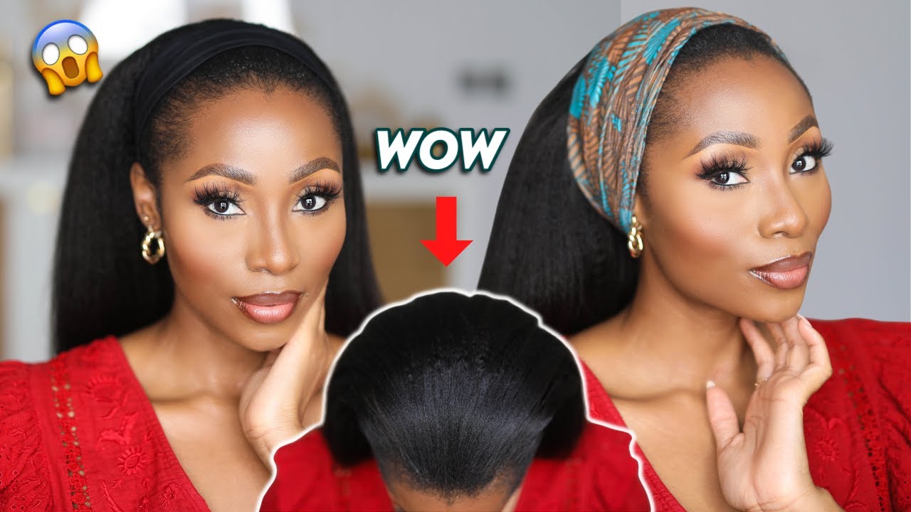 HEADBAND WIG HACK TO ACHIEVE THE PERFECT BLEND | THIS IS MY REAL HAIR, IDC 🌚😂