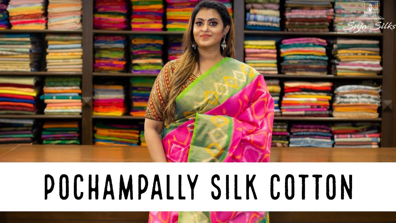 Pochampally Silk Cotton | Suja Silks | sarees | Silk Cotton | Pochampally|