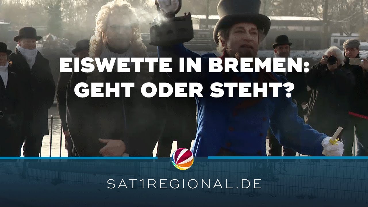Eiswette in Bremen: Skurrile Tradition zum 6. Januar