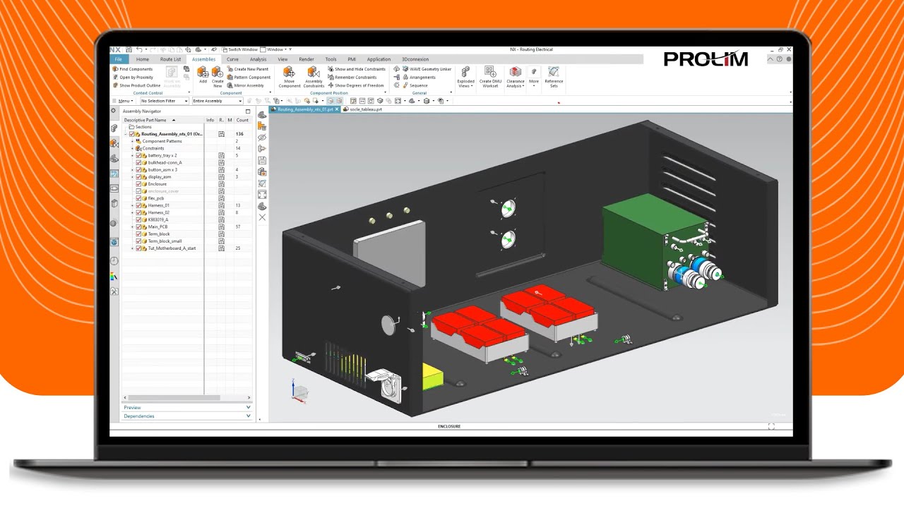 Введение в проектирование трассировки и жгутов в NX CAD — Учебное пособие — Вебинар PROLIM