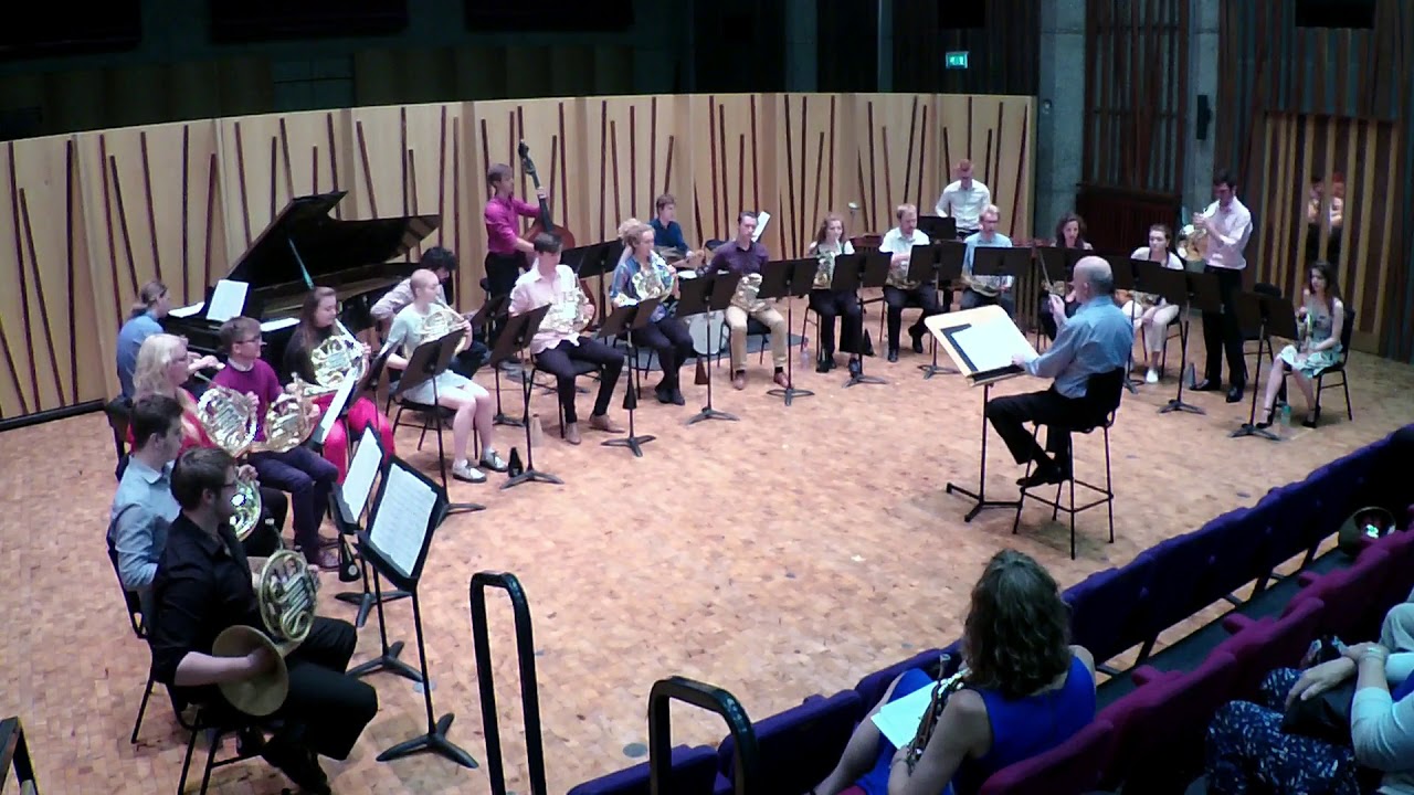 Guildhall Horn Ensemble plays Los Jaraneros by Richard Bissill