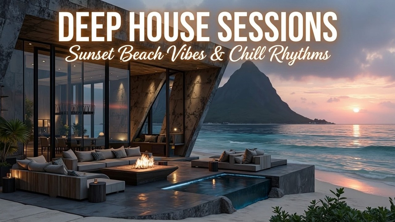 Relaxing Deep House Sunset | Luxury Beach Club Mix & Chillout Music for Summer Vacations