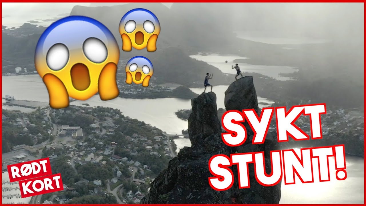 Mol og Sørum gjør ellevilt stunt på Svolværgeita i Lofoten