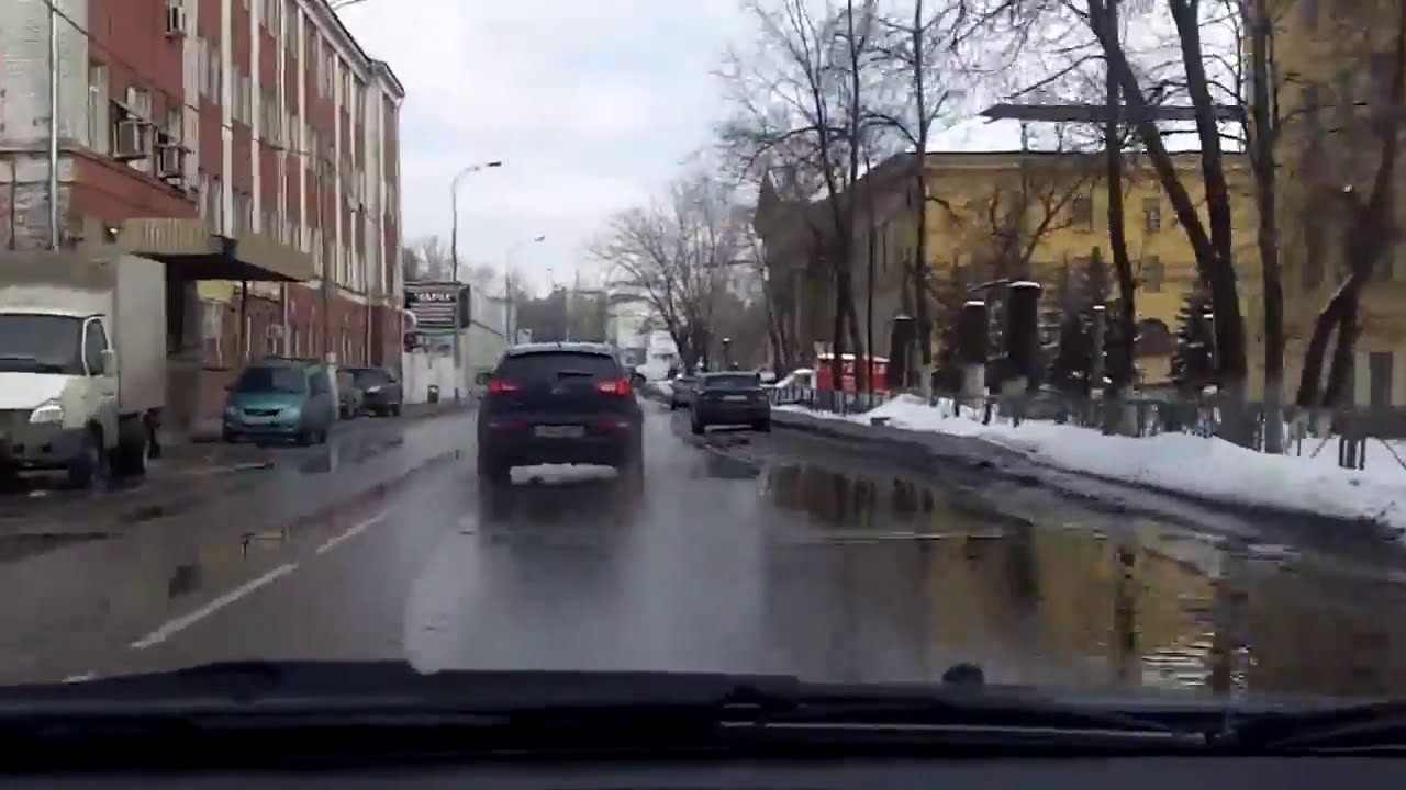 Зюзино - Текстильщики 24/03/2012 (timelapse 4x-8x)