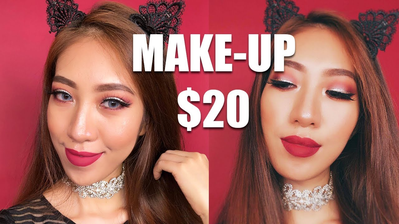[ Thử Thách ] Makeup Đi Quẩy Chỉ 20$ - $20 Makeup Challenge [ Vanmiu Beauty ]