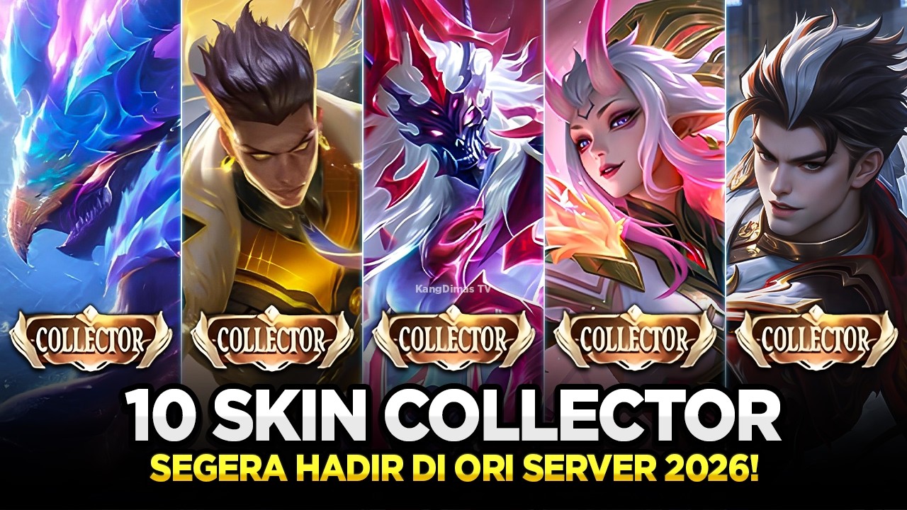 10 SKIN COLLECTOR SEGERA RILIS DI ORI SERVER | Mobile Legends