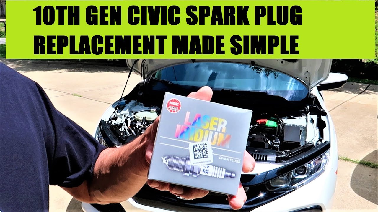 10th Gen Civic Si Spark Plug Replacement #10thgencivicsi #10gencivic