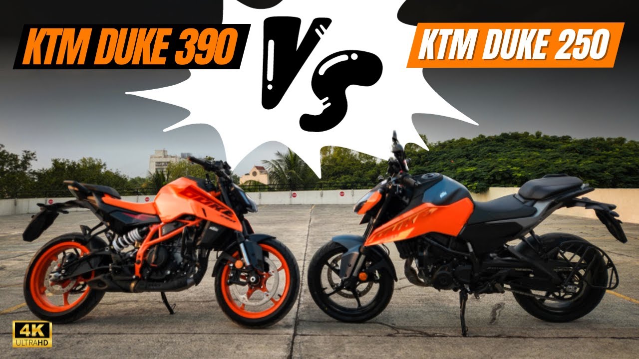 2024 KTM Duke 250 VS Duke 390🔥 | Which one is better??