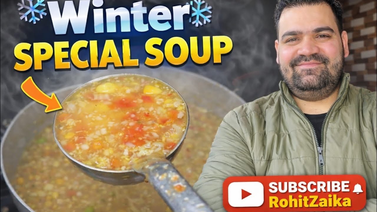  Veg Soup Recipe | Healthy & Easy Homemade Vegetable Soup | Veg Soup Kaise Banaye 🍲 