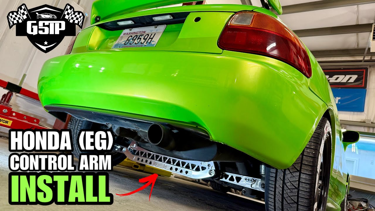 Установка рычага управления HONDA CIVIC/DEL SOL EG… Лучший мод!