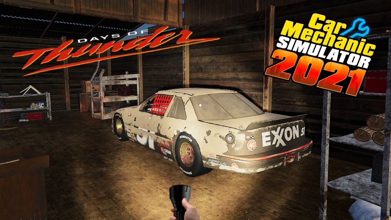 I FOUND Rowdy Burns' Cup Car In A BARN! Finding NASCAR GOLD in Car Mechanic Simulator 2021!  Lumina
