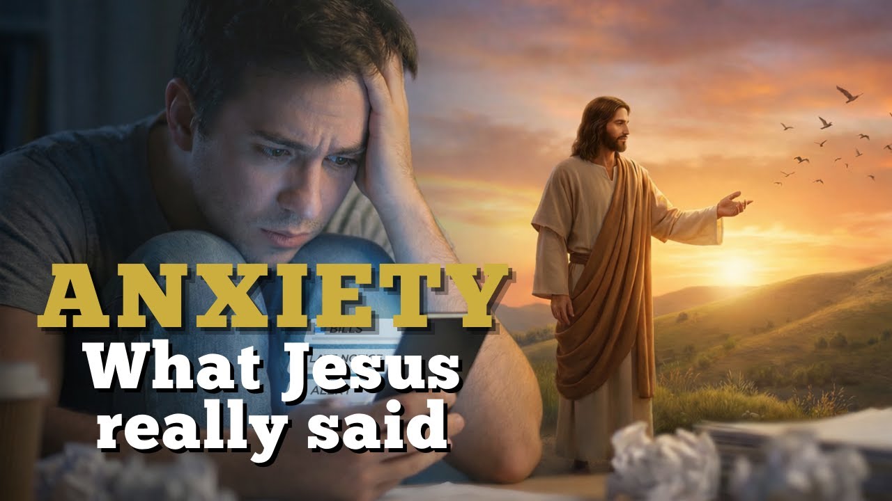 Anxiety: What Jesus REALLY Meant in Matthew 6 It’s Not What You Think