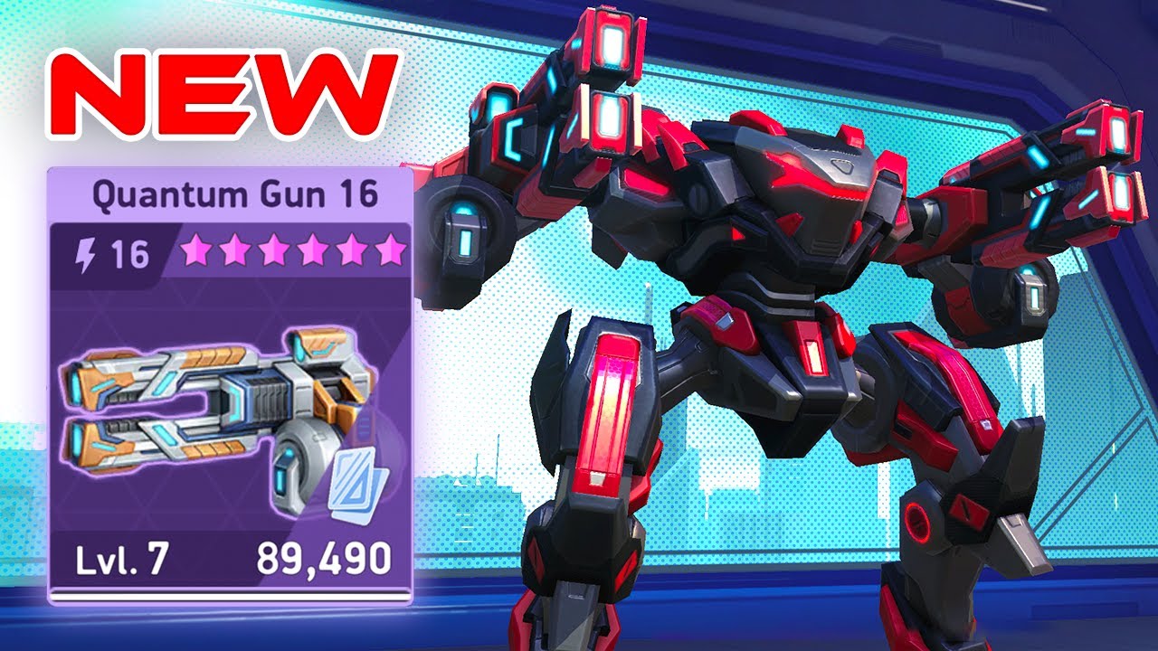 NEW Quantum Gun 16 and Panther: PERFECT Mech Arena Combo