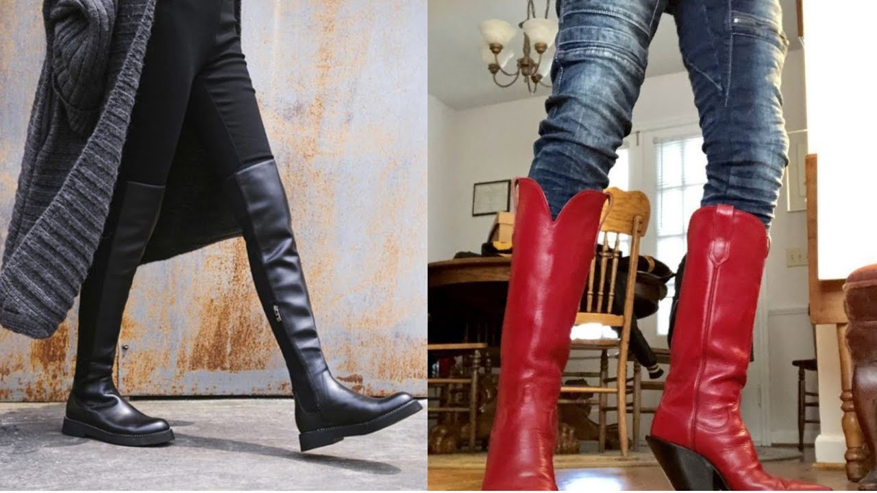 Thigh high boots for Men