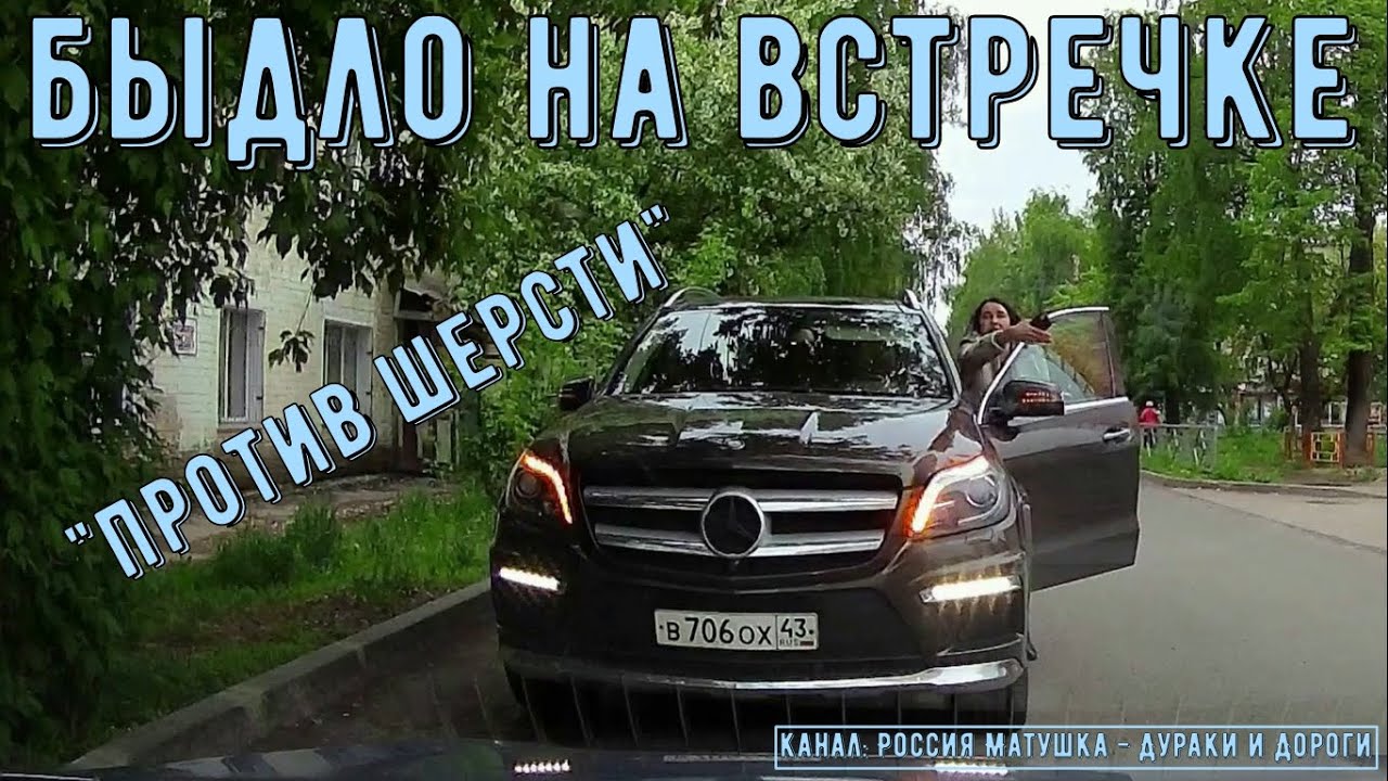 Быдло на встречке #156! Подборка на видеорегистратор!