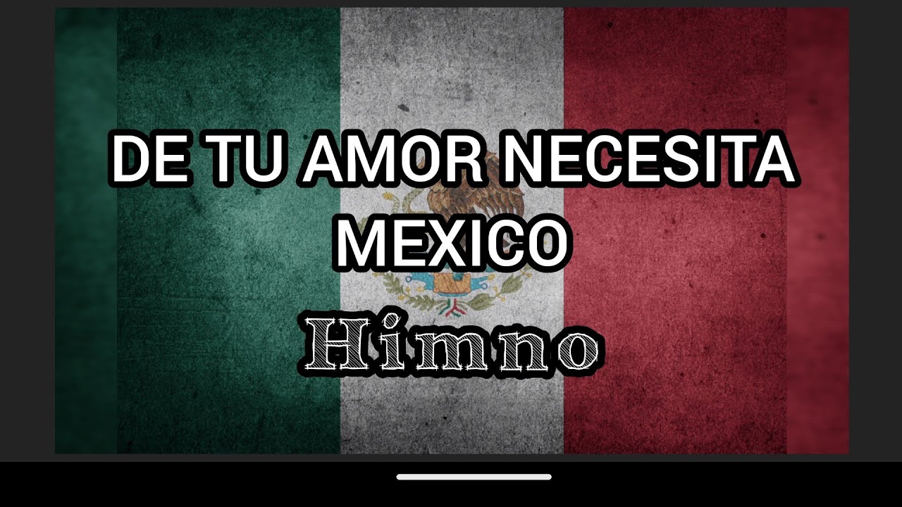 DE TU AMOR NECESITA MEXICO ••pista HOMBRE••