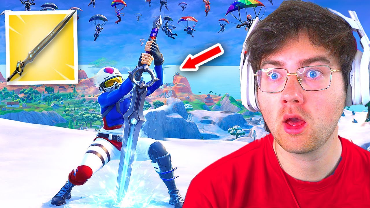 I Hosted an INFINITY BLADE Tournament in OG Fortnite...(the greatest item)