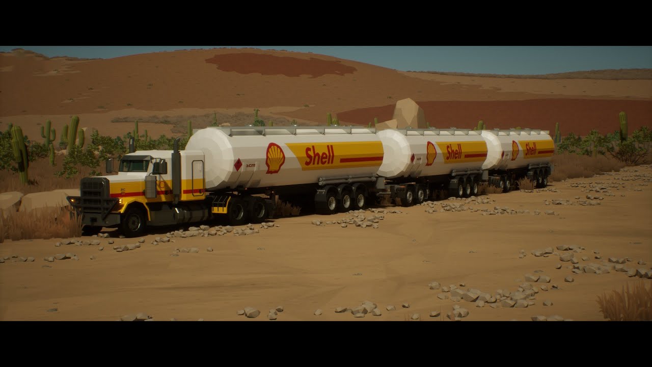 Motor Town - Maja's Trailer Works - Road Trains mod