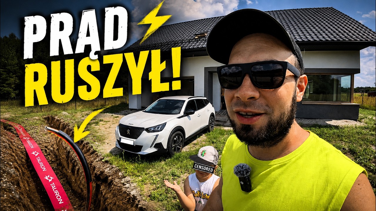 Co nowego na budowie? Prąd, deszcz&oacute;wka, chwasty i... zapomniana toaleta 🚧