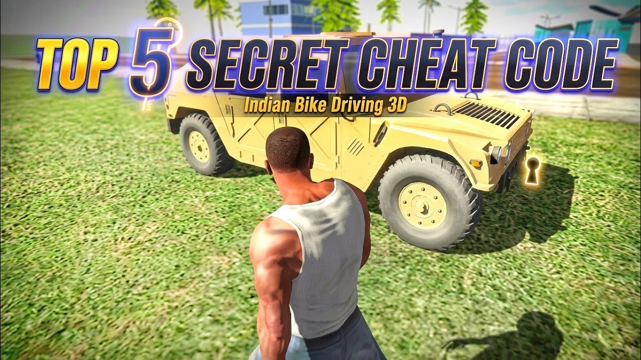 Top 5 Secret Cheat Codes | Indian bike driving 3d || New Cheat code updates