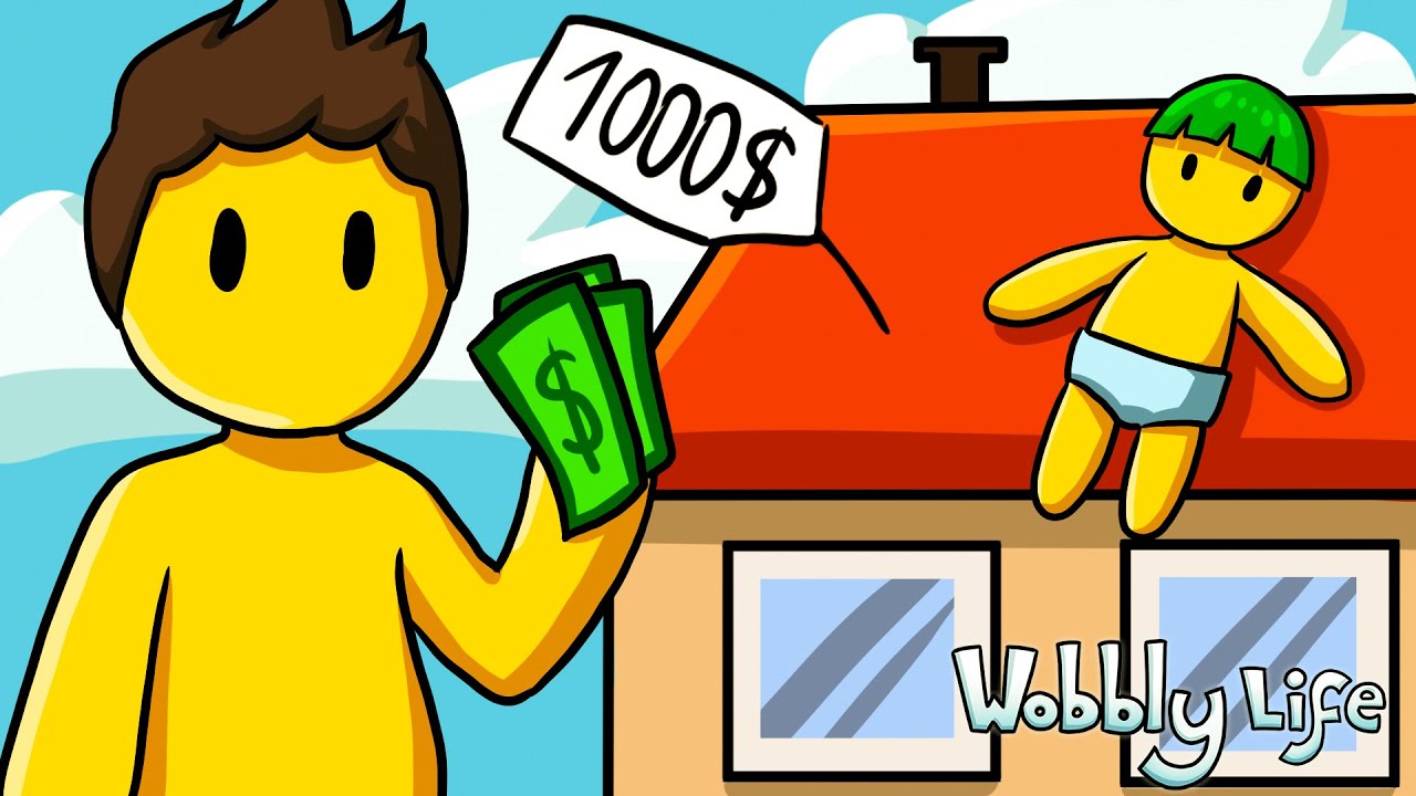NOWY DOM za 1000$ i wyprowadzka od BABCI! | WOBBLY LIFE