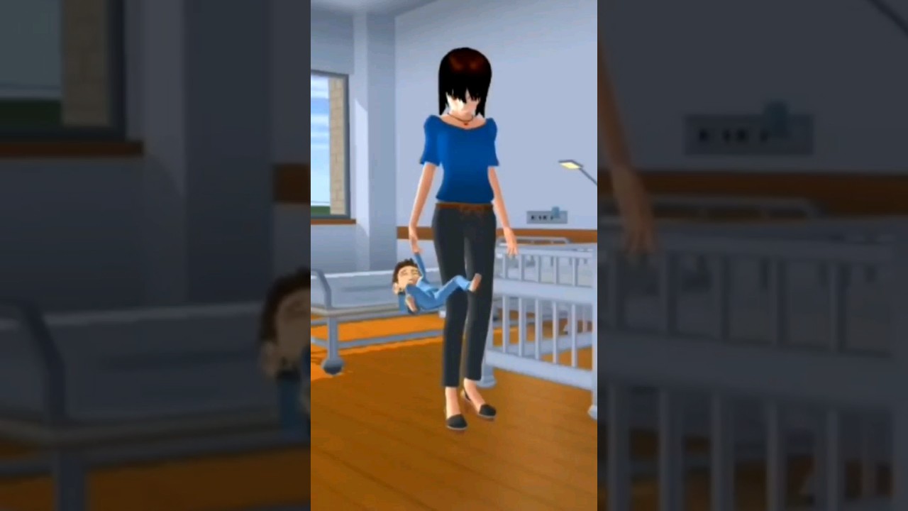 Ibu tidak menggendong bayi Yuta | The baby boy (girl) 4 | Sad Story #sakuraschoolsimulator